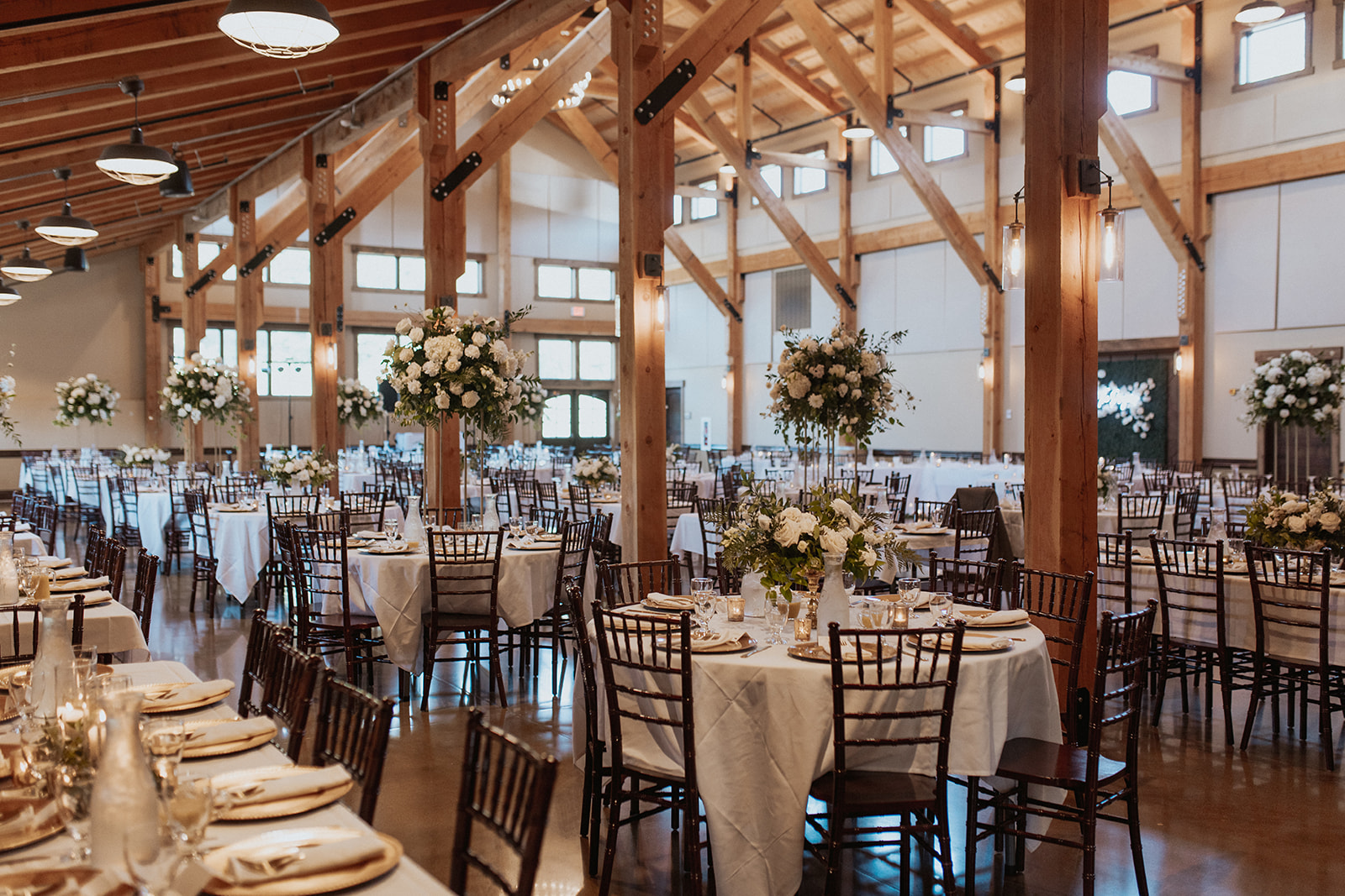 Elegant Winery Event Center Wedding Chankaska Creek Ranch and Winery wedding venue